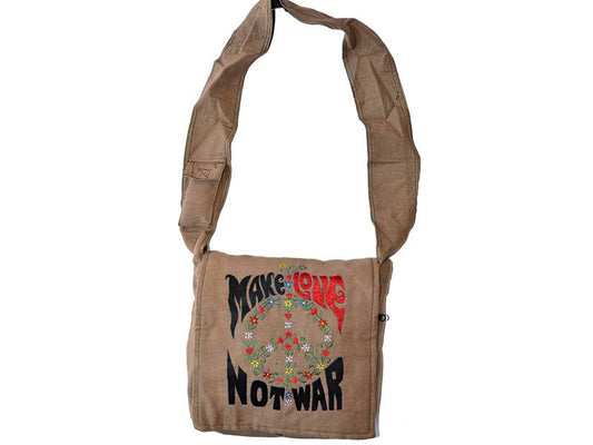Make Love Not War Shoulder Bag