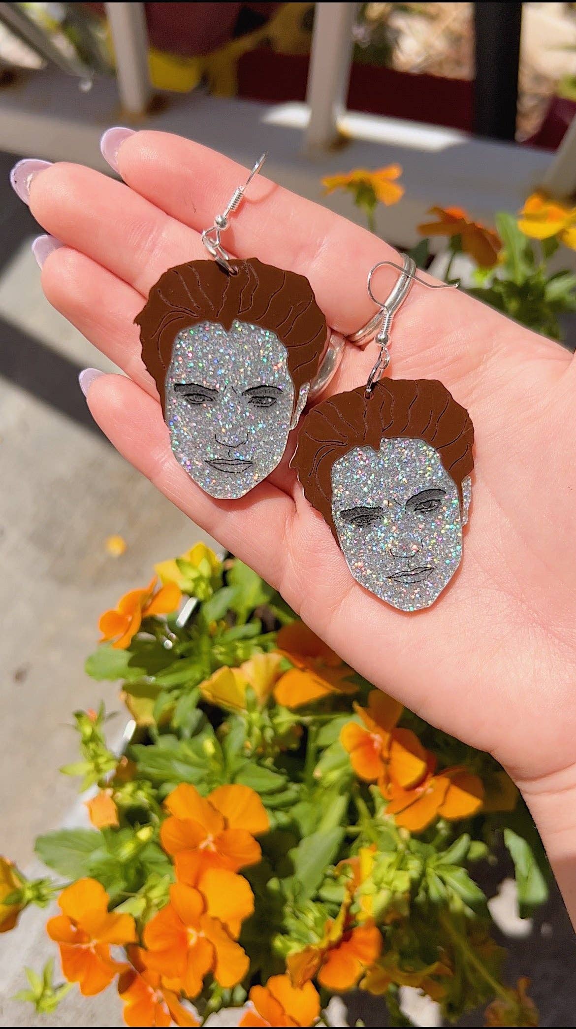 Sparkly Edward Earrings
