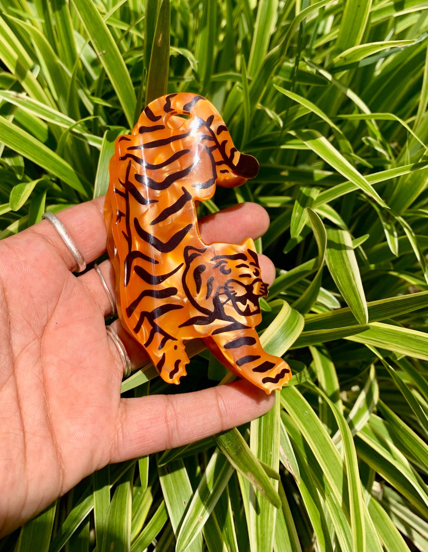 Handmade Tiger Hair Claw 