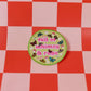 Full of Whimsy and Rage Iron-On Embroidered Patch