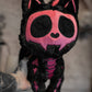 Pink Skelekitty Plush Toy