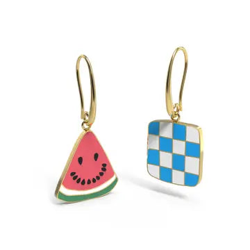 Mismatched Drop Earrings from Yellow Owl