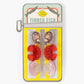 Micro Seafood Hair Claw Clip Set