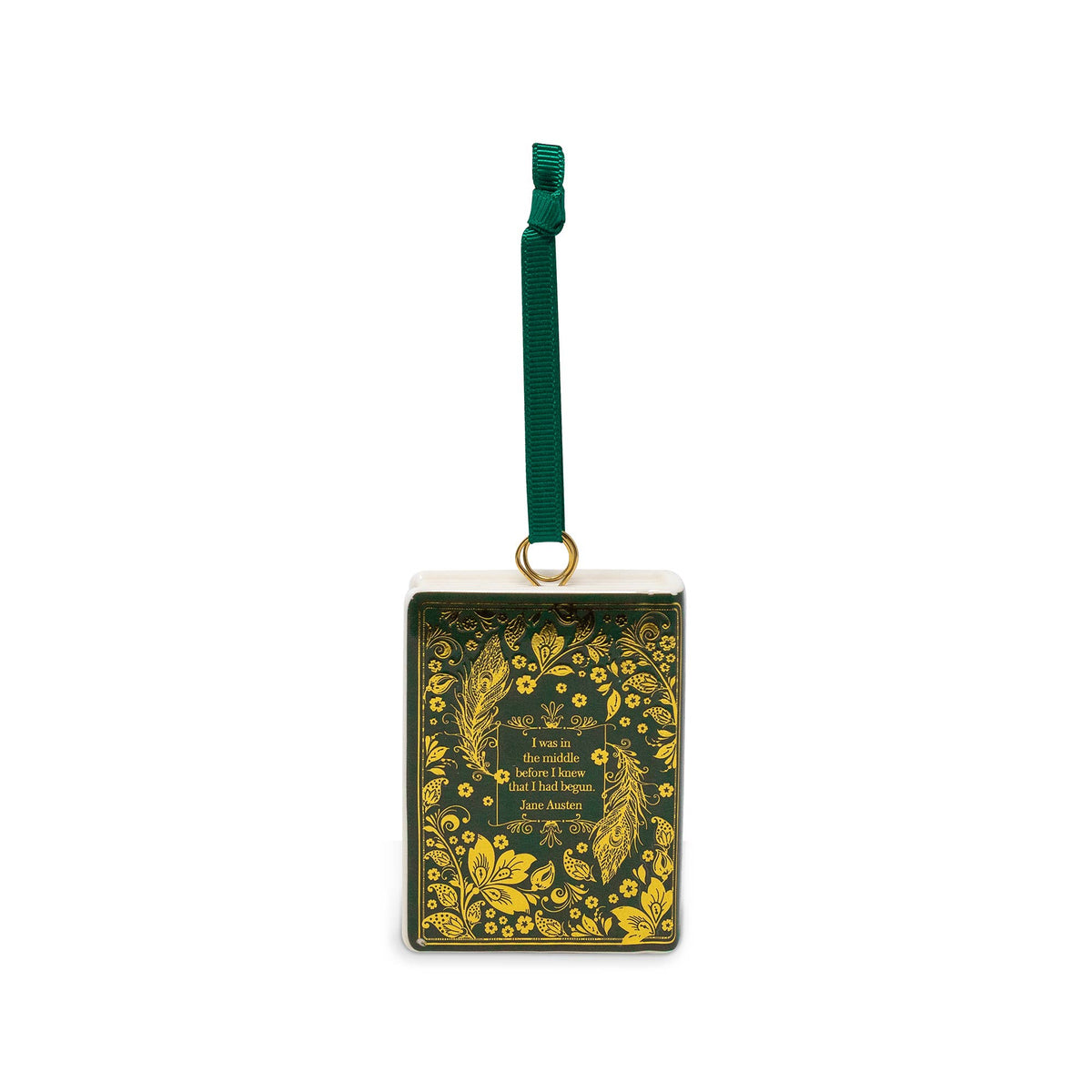 Ceramic Book Ornament Pride and Prejudice