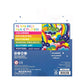 Colorful packaging of OOLY markers with text about colors and uses on a white background