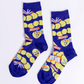 Yellow Owl Funky & Eclectic Crew Socks