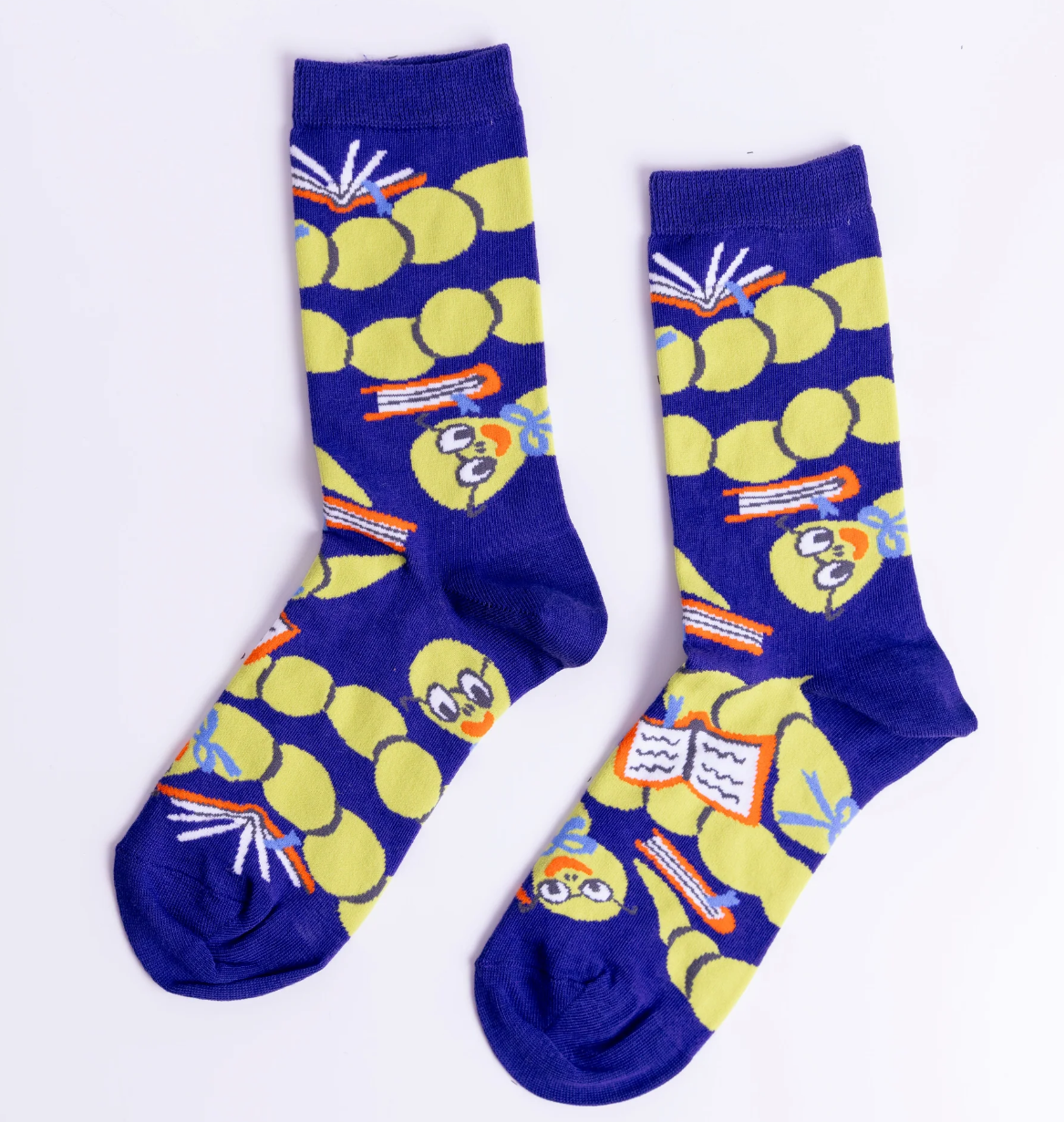 Yellow Owl Funky & Eclectic Crew Socks