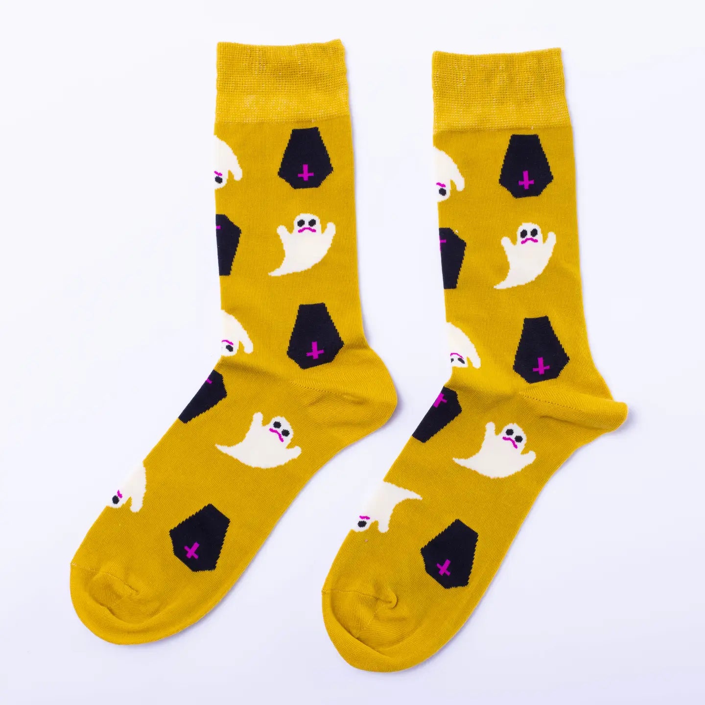 Yellow Owl Funky & Eclectic Crew Socks