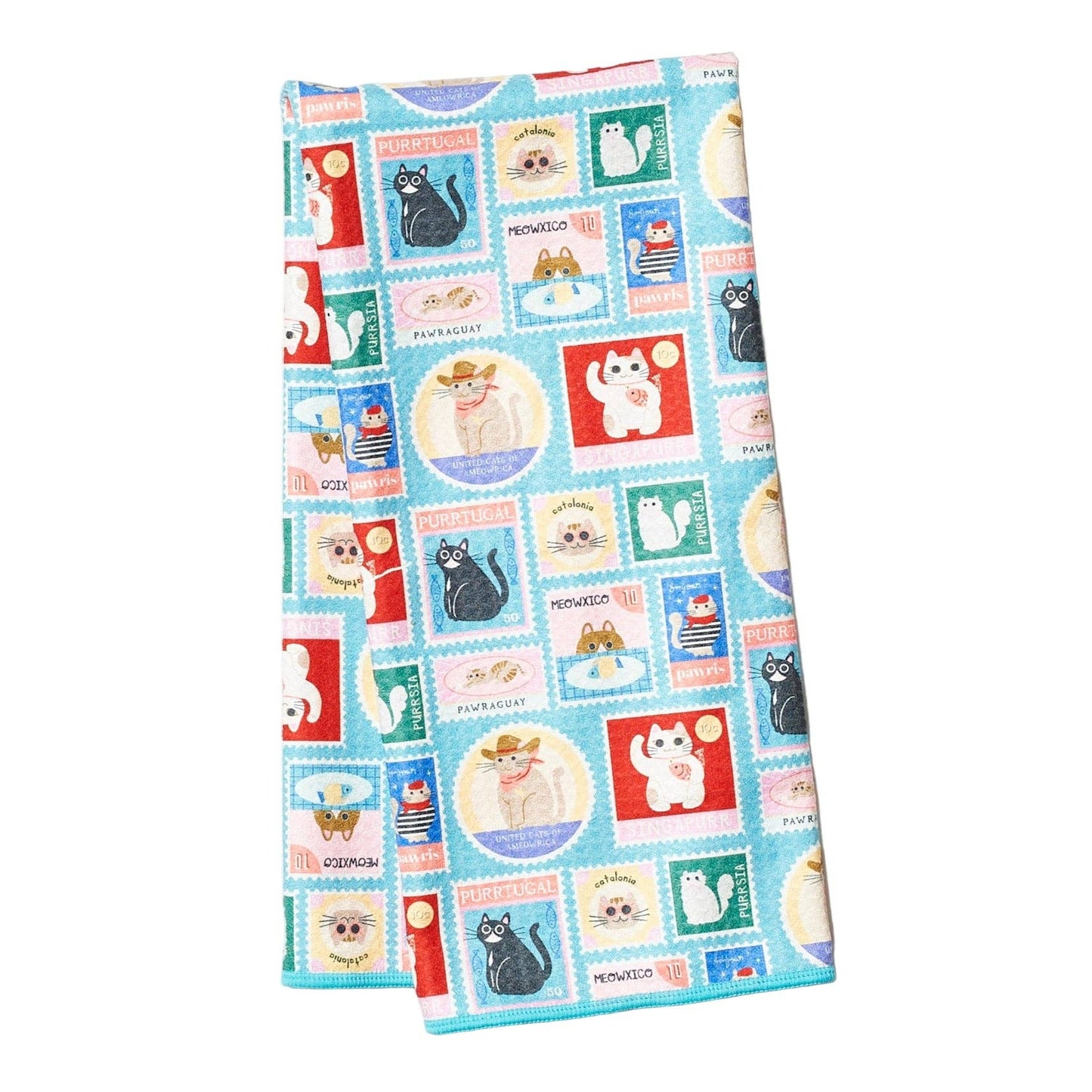 Anywhere Towel Reversible Canine Caper in Rose