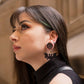 Bat Hoop Earrings