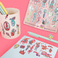 Renaissance Fair Vinyl Sticker Sheet