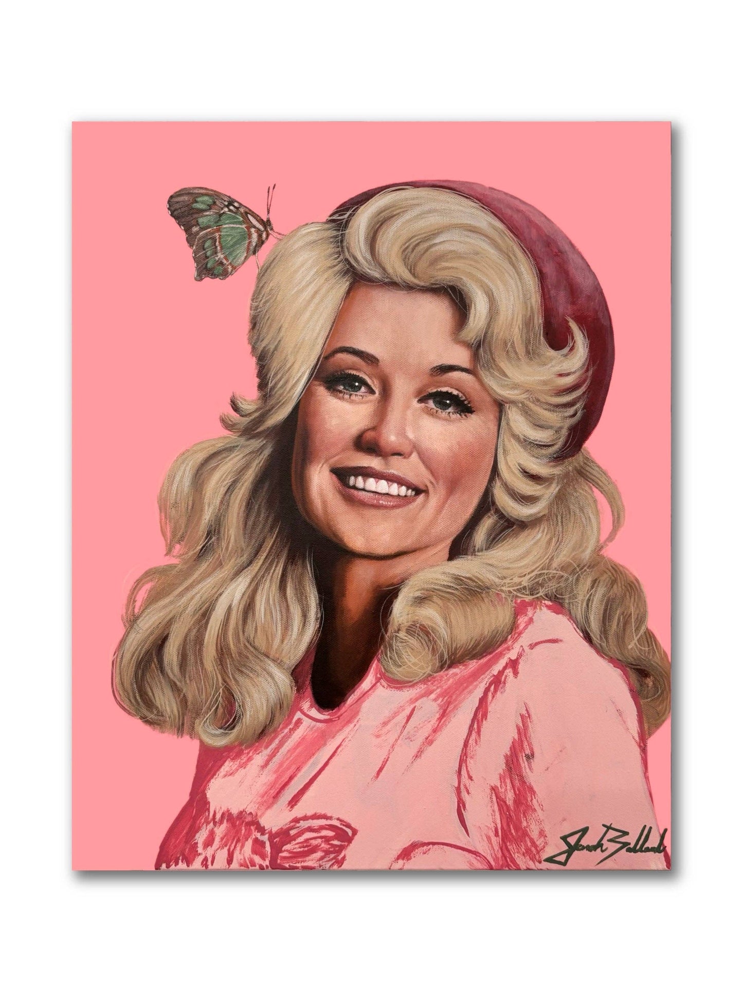 Dolly Parton Paper Print 11x14