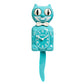 Vibrant Blue Turquoise Kit-Cat Klock