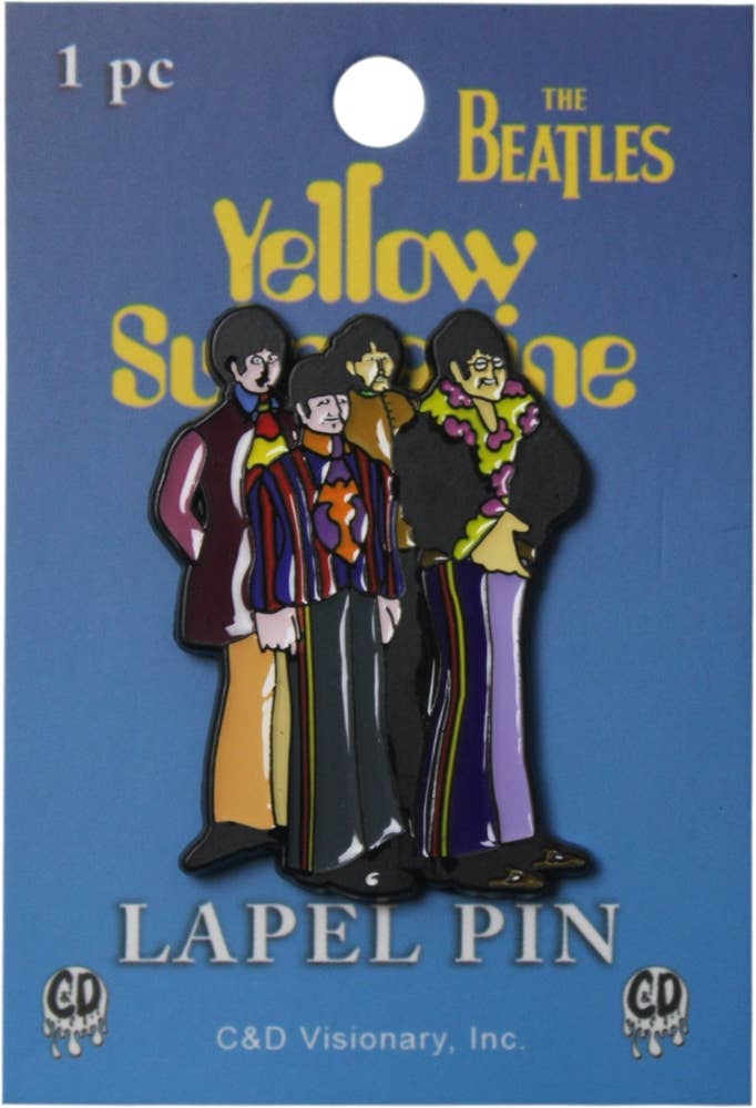 The Beatles Yellow Submarine Enamel Pin