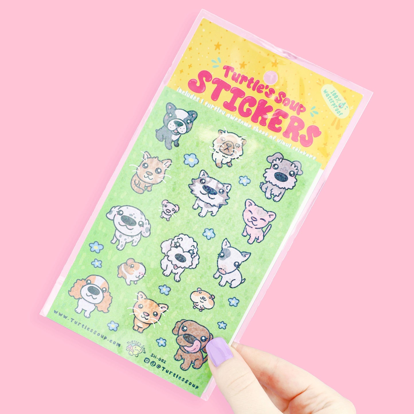 Big Head Animals Sticker Sheets