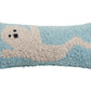 Pastel Ghost Halloween Hook Pillow
