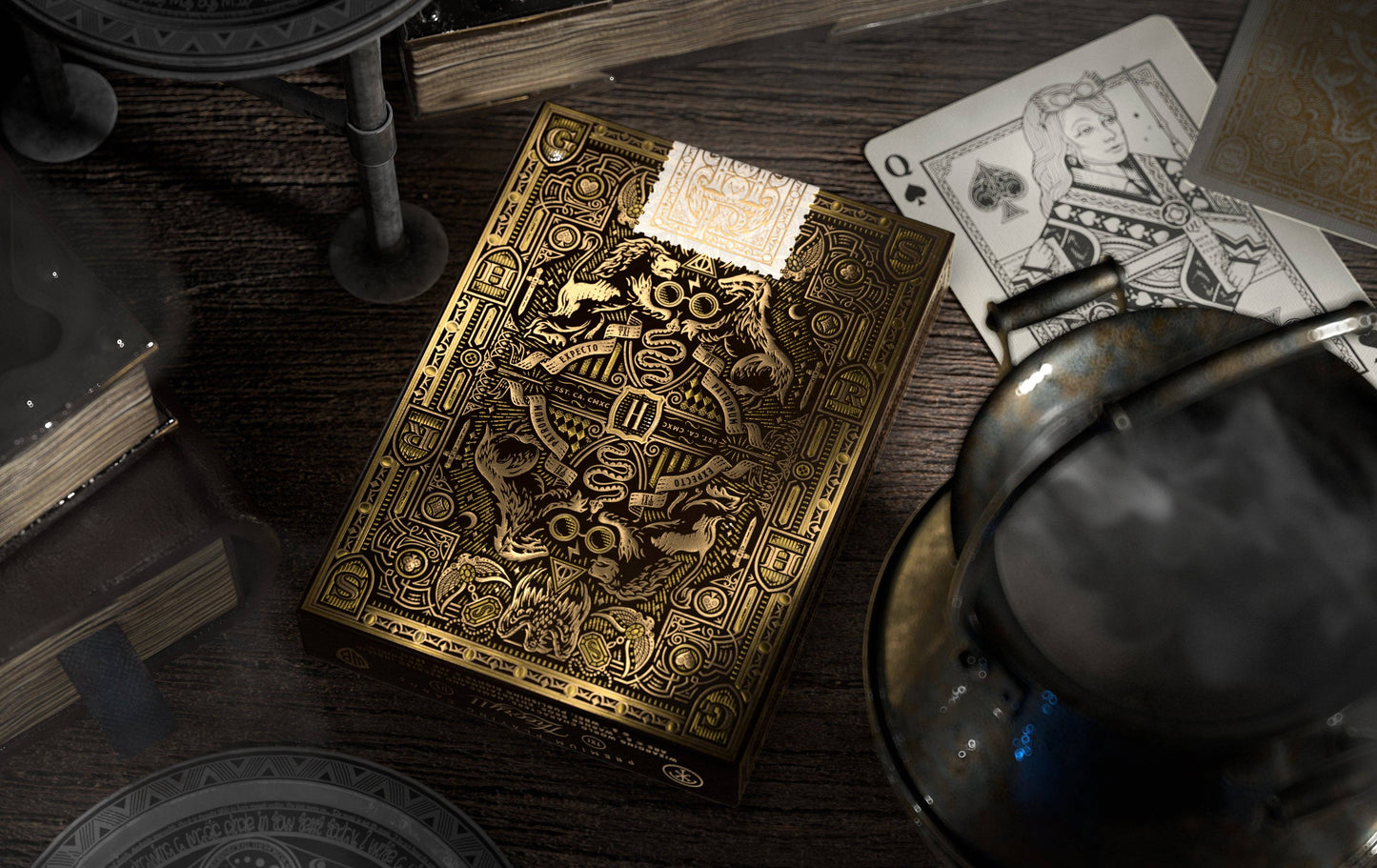 Harry Potter Playing Cards: Red (Gryffindor)