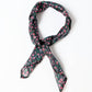 Black Ditzy Rose Hair Scarf
