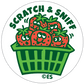 Strawberry Scratch & Sniff Stickers