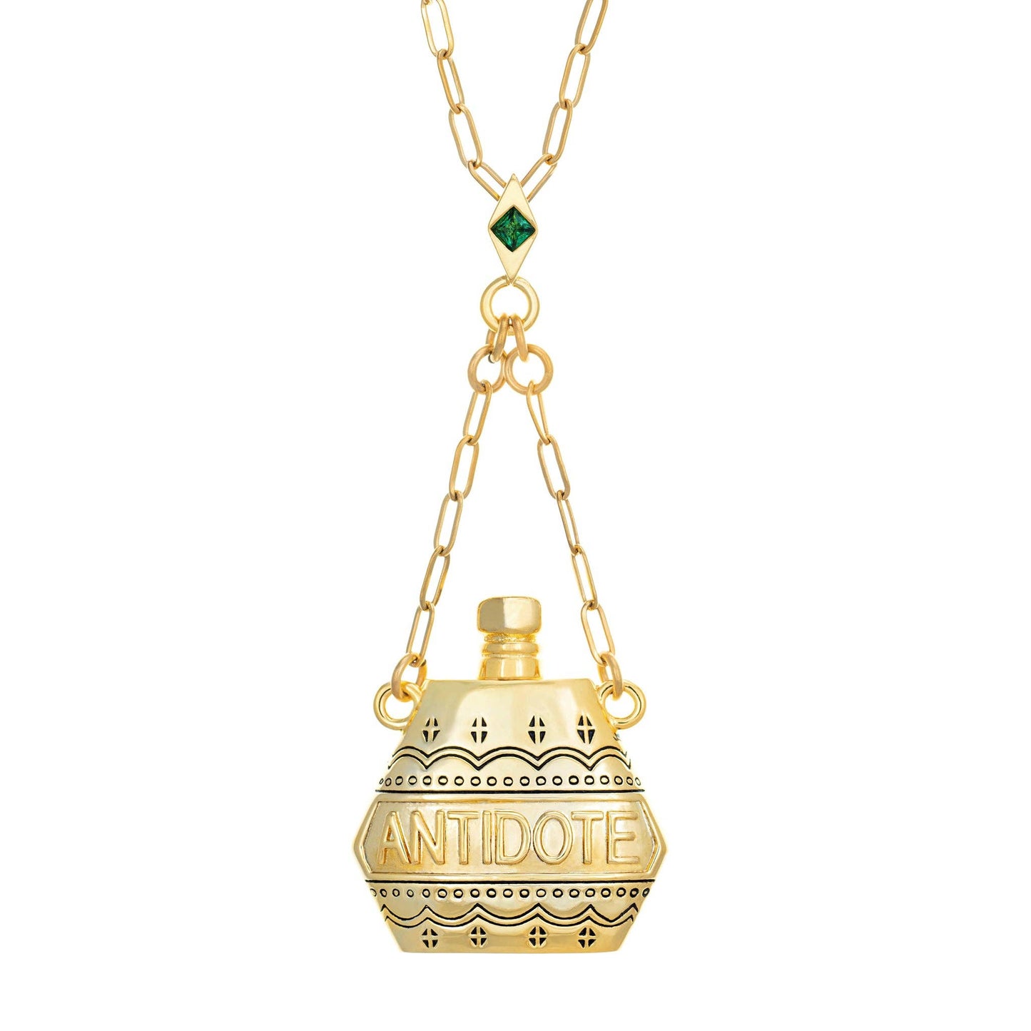 Antidote Necklace: 18K Gold Plated