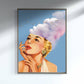 Vintage Style Surreal Collage Print 8x10