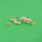 Earthworm Earrings