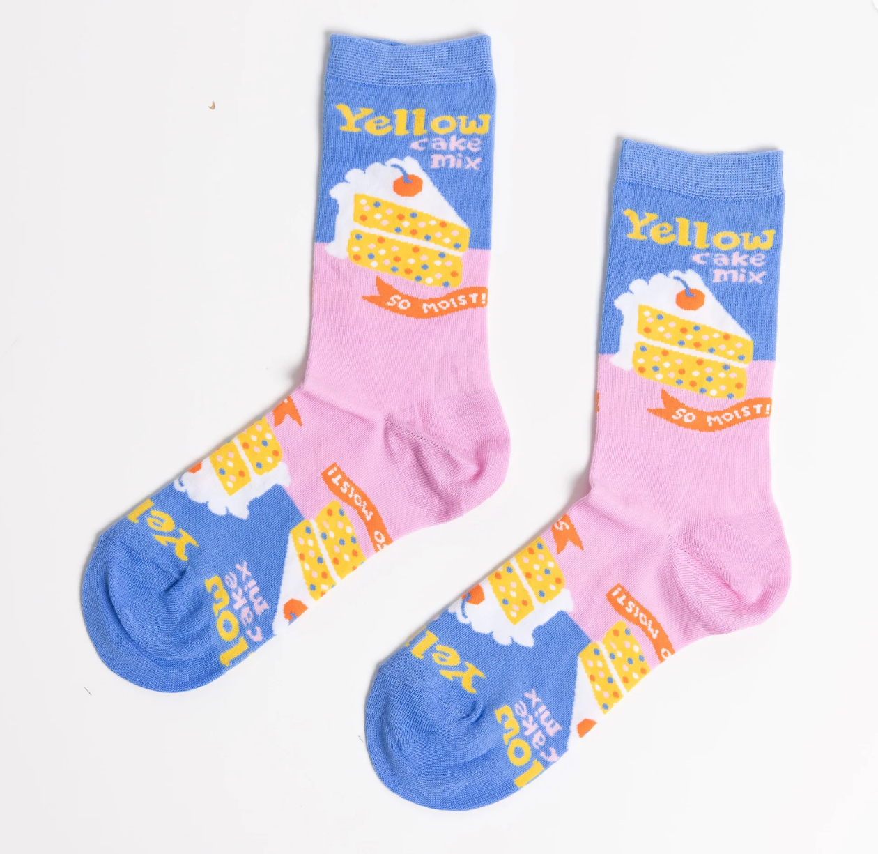 Yellow Owl Funky & Eclectic Crew Socks