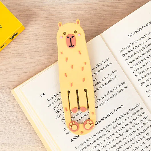 Capybara Reading Light & Bookmark