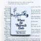 Where the Sidewalk Ends Bookish Wooden Magnet