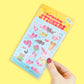 Axolotl Vinyl Sticker Sheet