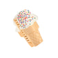 Midi Sprinkle Ice Cream Hair Claw Clip