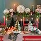 Small Red Toadstool Mushroom Holiday Candle