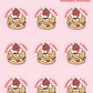 Strawberry Shortcake Scratch & Sniff Stickers