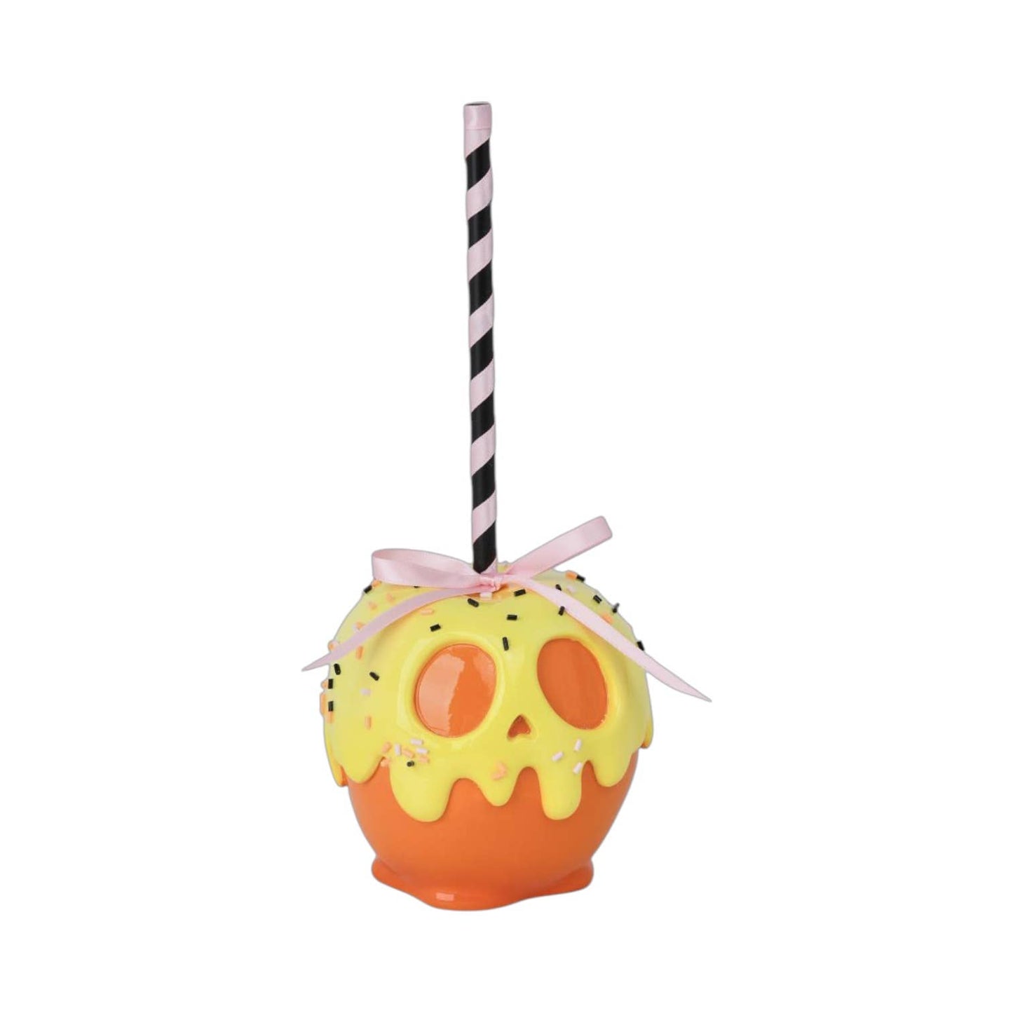 9in Orange Candy Apple