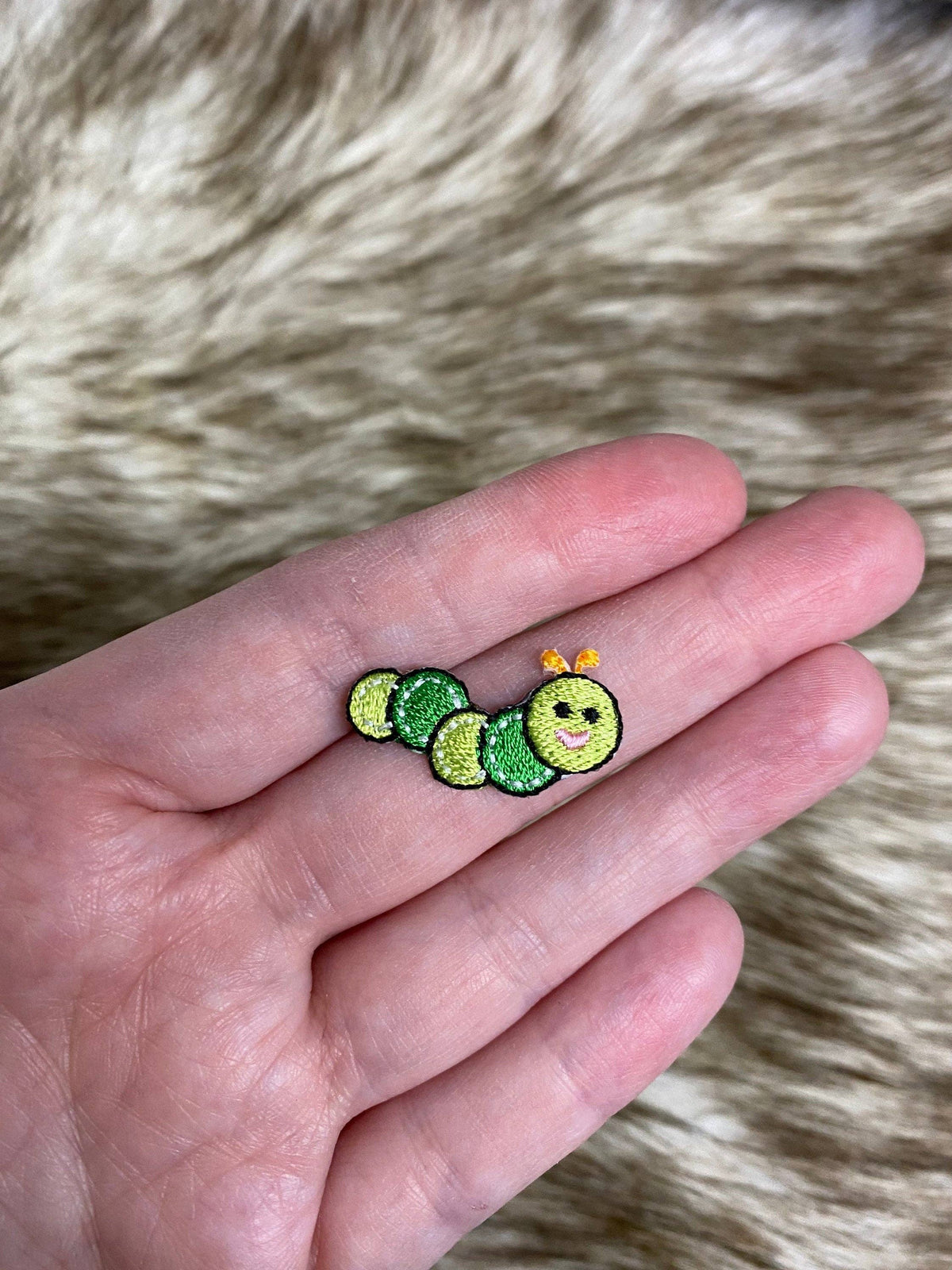 Green Caterpillar Patch