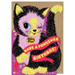 Pawsome Cat Birthday Card