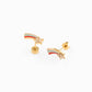 Shooting Star Flat Back Stud Earring - Hypoallergenic