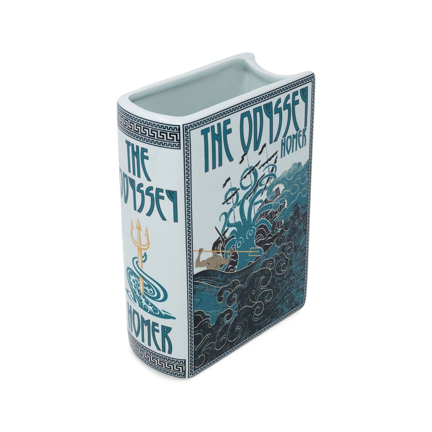 (CASE PACK) Large Book Vase, The Odyssey