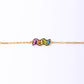 Freak Bracelet - 18k Gold Gilt Enamel Jewelry