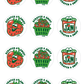 Strawberry Scratch & Sniff Stickers