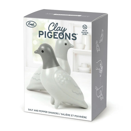 Clay Pigeons - Salt & Pepper Shakers