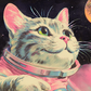Space-cat Birthday Card