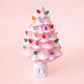 Vintage Tree Night Light | Pink