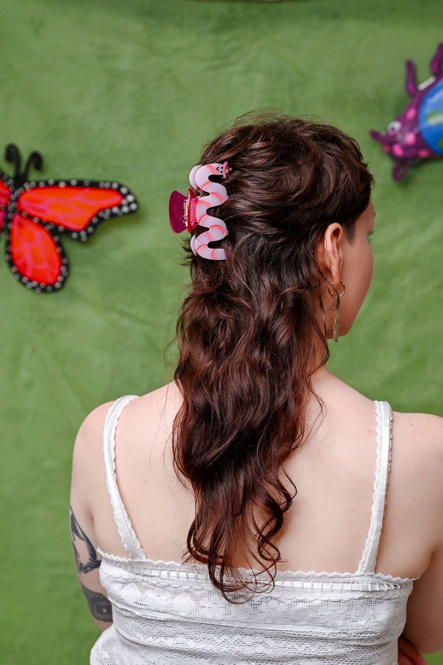 Cowboy Worm Hair Claw