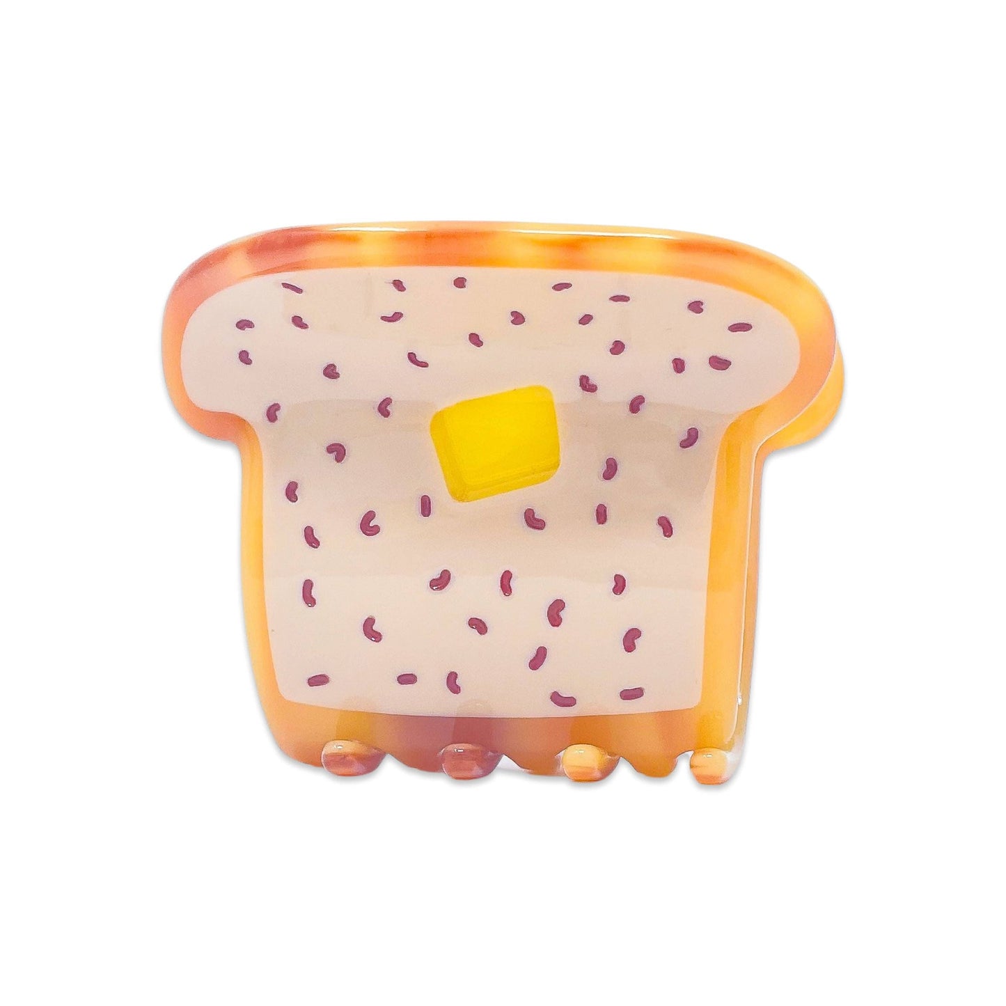 Midi Buttered Toast Hair Claw Clip