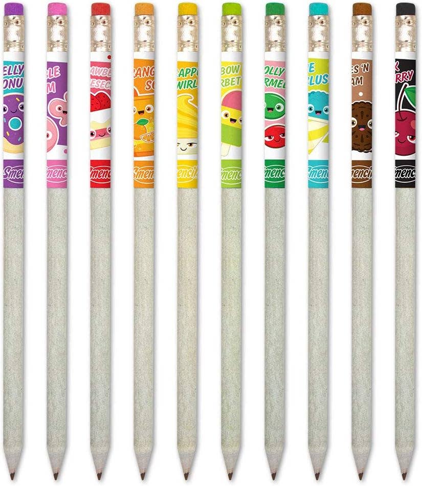 Smencils - Scented Pencils Made from Recycled Newspapers