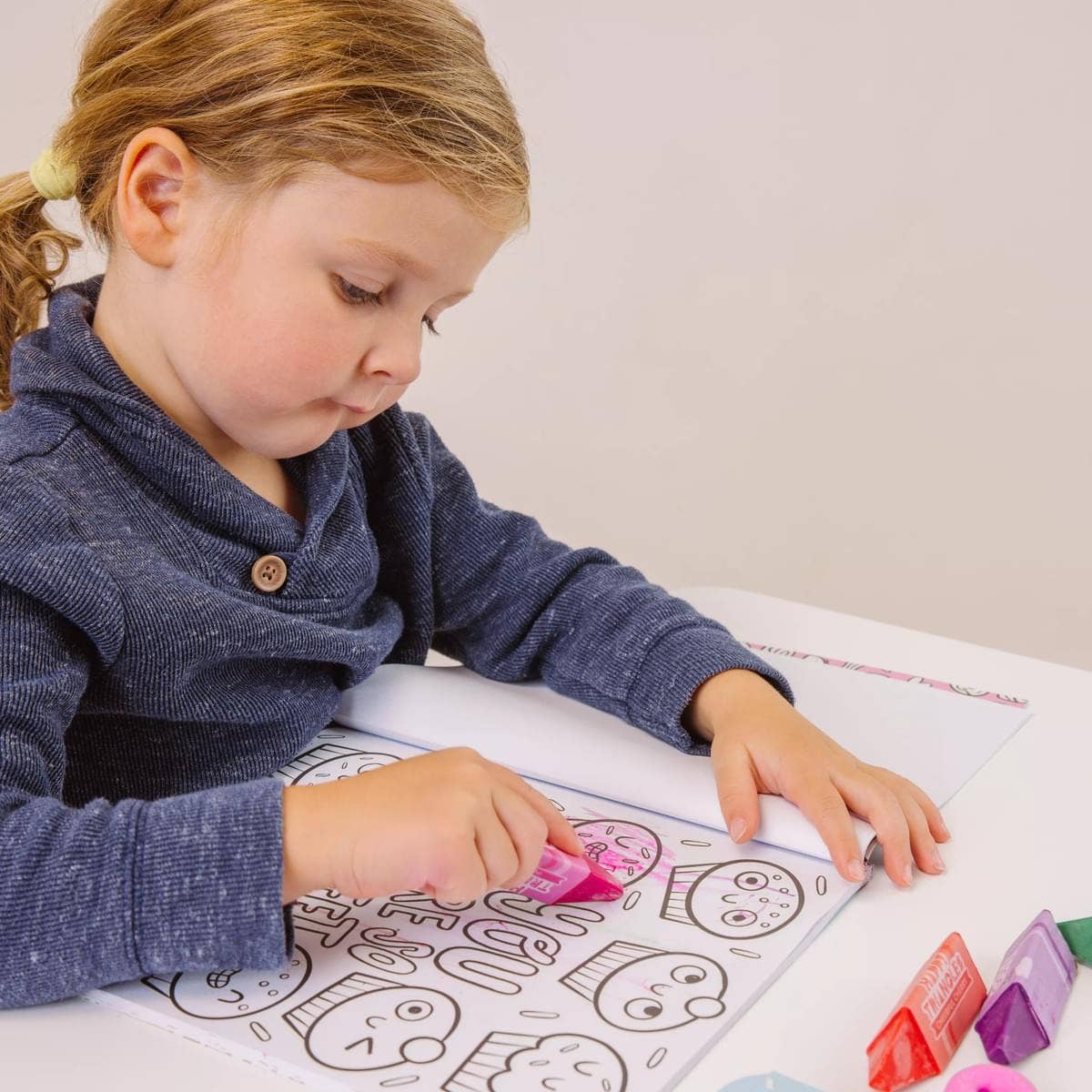 Happy Snacks Coloring Book
