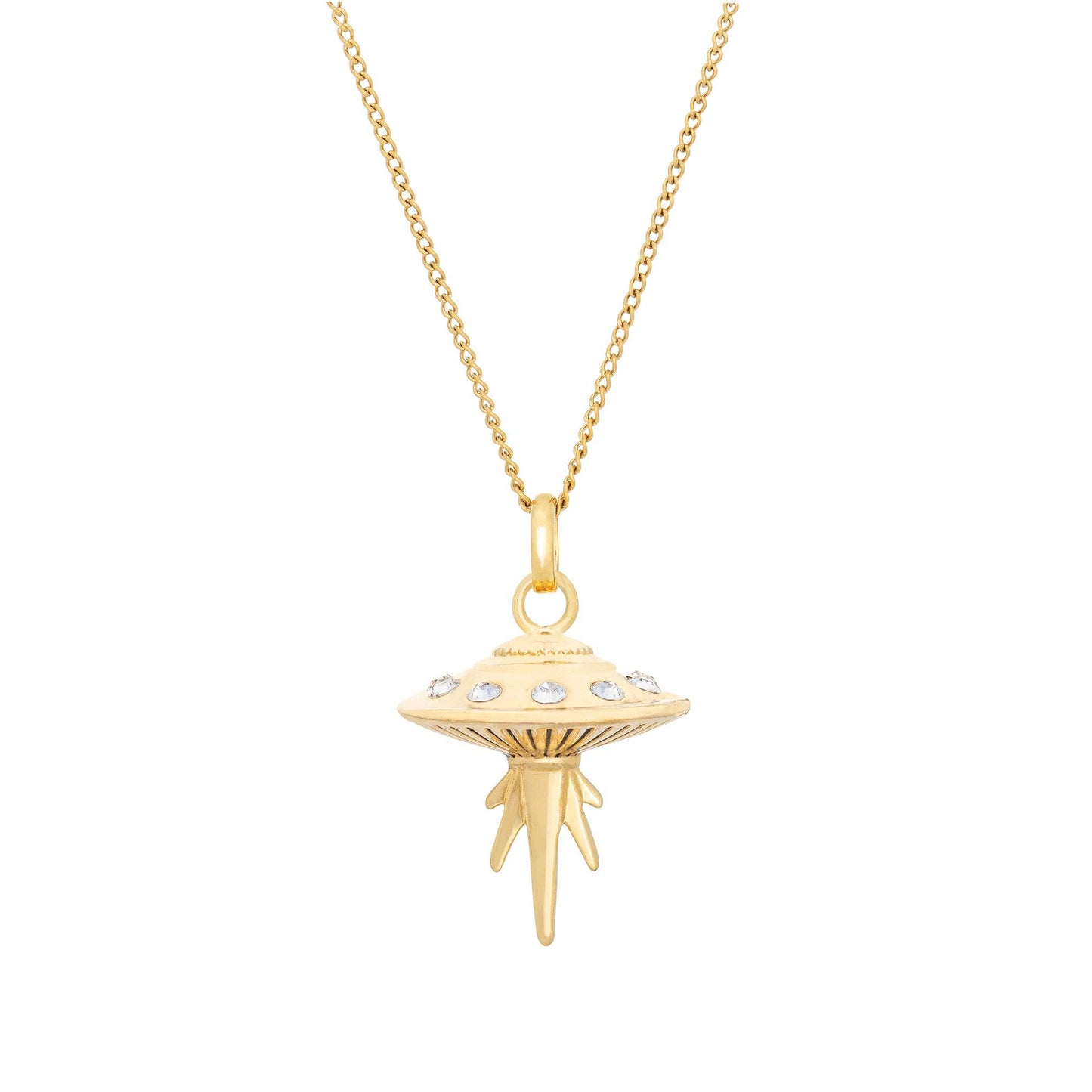 Starship Necklace 18K Gold Plated