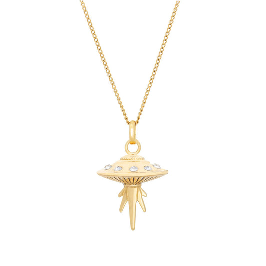 Starship Necklace 18K Gold Plated