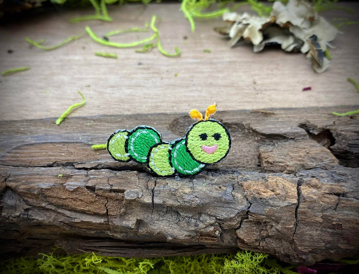 Green Caterpillar Patch
